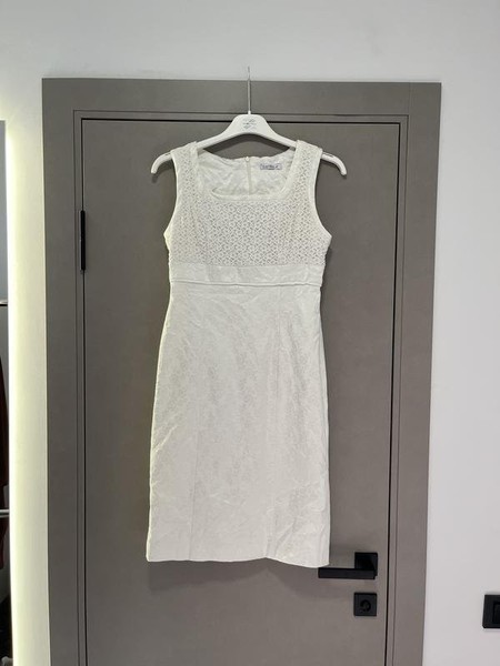 Women Dolce & Gabbana Dress Beige Polyester 38