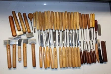 Pfeil Swiss Made Wood Chisel Lot 55 Pieces Total Excellent Condition