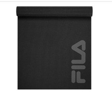 Fila Classic Yoga Mat With Carrying Strap Black 3 MM