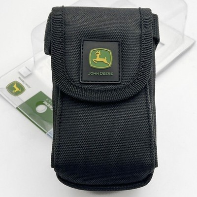 NEW John Deere Black Holster Case Pouch Strap for Tools Sport Camp Utility Phone