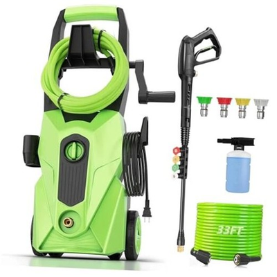 #ad #ad Pressure Cleaner High Power Cleaner with Soap Bottle for Home Cars Fences $153.15
