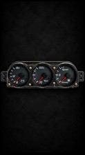 Nissan Skyline R34 Er34 Gtt Triple Gauge Cluster 24845-aa500 Rb25det Neo Nissan Skyline R34 Er34 Gtt Triple Gauge Cluster 24845-aa500 Rb25det Neo