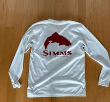 Simms Solar Flex Long Sleeve T Shirt Medium