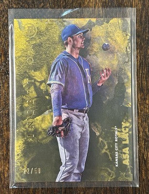 2021 Bowman Inception #17 Asa Lacy Gold Parallel /50 - Kansas City Royals