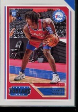 2020-21 Panini Threads Tyrese Maxey RC #76 NM/MT Philadelphia 76ers