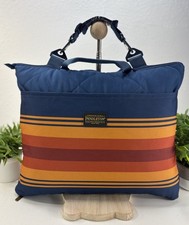 Pendleton Outdoor Packable Blanket 60"x72" Picnic Camping Red Orange Yellow