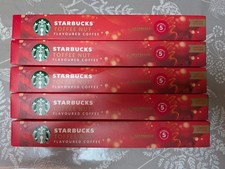 *Starbucks* 50 x Nespresso Toffee Nut Coffee Pods Capsules - Best Before 4.10.26 0.30 per lighter