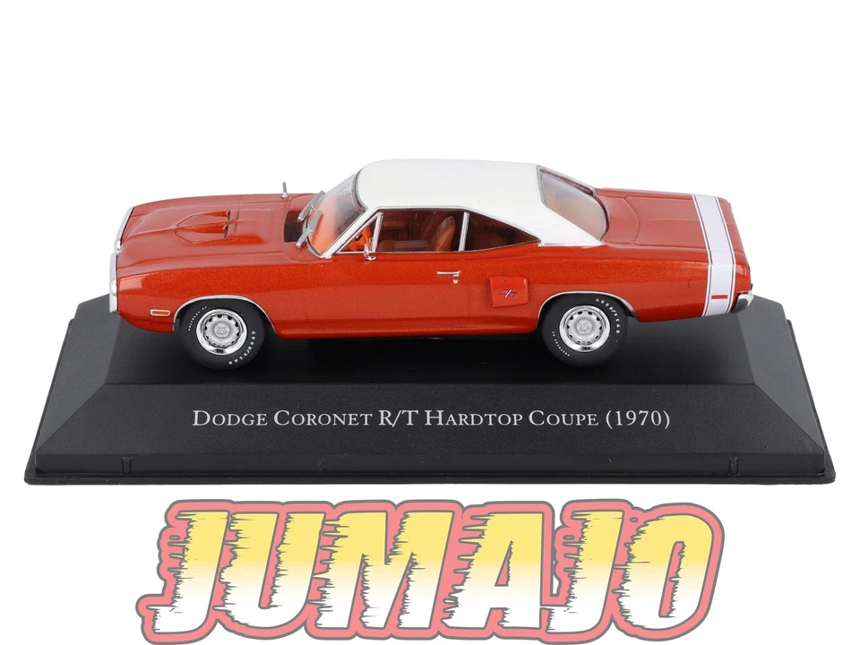 AC115 Voiture 1/43 IXO altaya Voitures américaines DODGE Coronet R/T Hardtop Cou - Photo 2/4