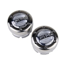 Mile Marker Locking Hub - Pair Of Premium Stainless Manual Locking Hubs Dana 30 Mile Marker Locking Hub - Pair Of Premium Stainless Manual Locking Hubs Dana 30