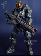 Modellino Recolor Halo Master Chief 1/12 completamente dipinto in PVC completo