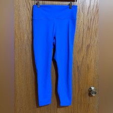 Fabletics Vibrant Blue Leggings approx sz medium