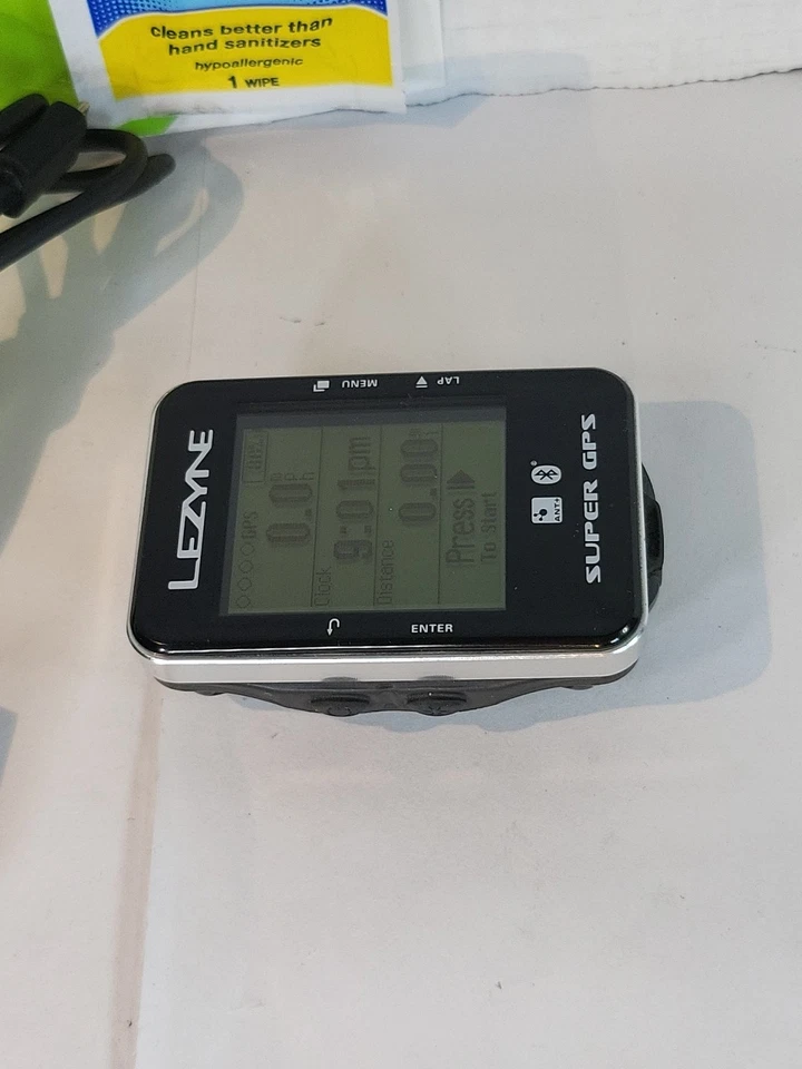Computadora para bicicleta Lezyne Super GPS - GPS, inalámbrica ver fotos Foto 3 de 4