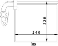 Mahle Verdampfer, Klimaanlage Ae 145 000P FüR Ford