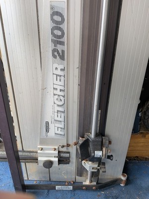 Fletcher Mat Cutter model 2100, 48'' , FOR PARTS , NOT WORKING