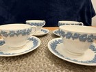 Wedgwood Queens Ware Dinner Plates, teacups, saucers, soup tureen, mini pitcher — photo 6