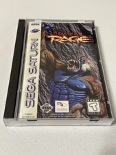 Primal Rage Sega Saturn 1995 Authentic Tested W/Promo insert