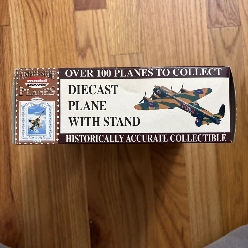 Model Power Die Cast Historical AirPlane No. 5333 Avro Lancaster British Bomber - Image 4 of 4