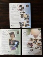 New Lot 3 Creative Memories 8 1/2 x11 Pages, Page Protectors, Portrait Scrapbook