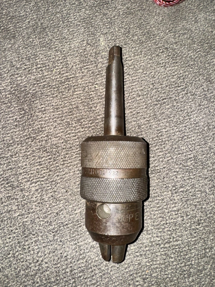 Ettco 3-AB Keyless Drill Chuck 1/8" to 17/32" #3 Morse Taper - Image 2 of 3