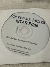 Software House iStar Edge Installation Reference CD - CD ONLY VERY GOOD CONDITIO