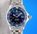 Ladies Omega Seamaster 300M Professional Watch - Blue Dial & Bezel - 2583.80