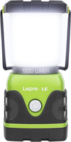 Le Led Campinglampe, Ultra Hell 1000 Lumen, 3 Helligkeiten Dimmbar Suchscheinwer