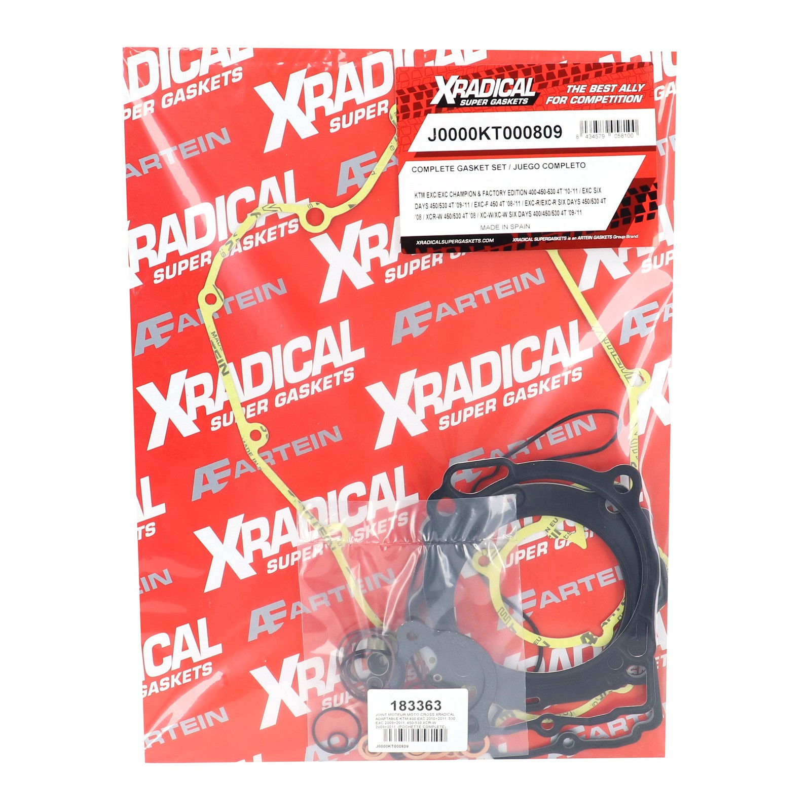 Joint moteur moto cross adaptable KTM 400 EXC 2011 mécanique rechange enduro 530