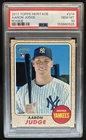 2017 Topps Heritage Aaron Judge SP VAR #214b New York Yankees PSA 10 GEM MINT
