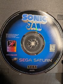Sonic Jam Sega Saturn Complete CIB Clean Disc Tested Working
