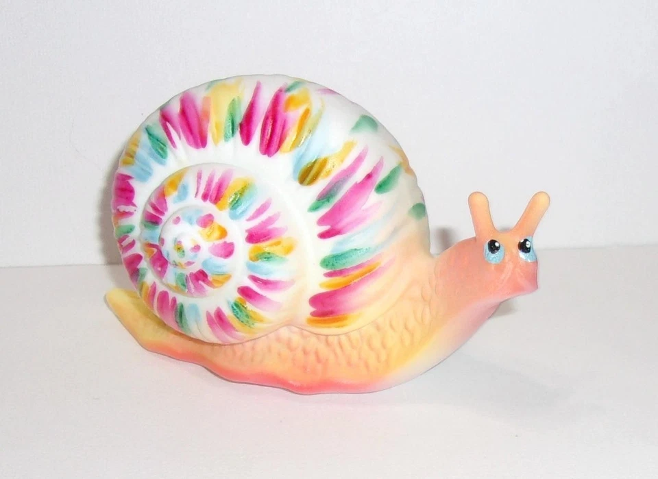 Fenton Glass Tie Dye Dyed Snail Figurine Ltd Ed #14/76 JK Spindler - Image 4 of 4