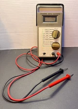 Radio Shack Micronta Digital Retro Multimeter TESTED  & WORKING