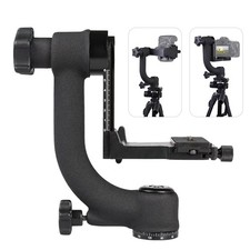 Gimbal Stativkopf f. Kugelkopf Ersatz 360&deg; Panorama Schwerlast Teleobjektiv 20kg