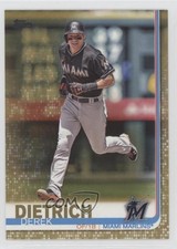 2019 Topps Gold 1087/2019 Derek Dietrich #65 1j47