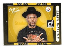 2016 PANINI DONRUSS NFL FOOTBALL #7 DARRYL McDANIELS FANS OF THE GAME,RAPPER