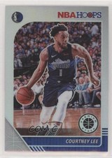 2019-20 Panini NBA Hoops Premium Stock Silver Prizm Courtney Lee #43 5m1