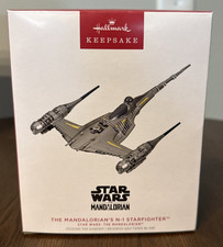 2023 Hallmark Keepsake Star Wars THE MANDALORIAN'S N-1 STARFIGHTER Ornament
