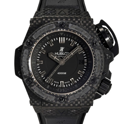HUBLOT King Power 731.QX.1140.RX Automatic winding 48mm Black Carbon Rubber