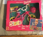 Mattel Stacie On-The-Go Bike Barbie Vintage Doll Bicycle Set 67004 Accessories