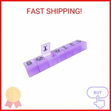 7 Day XXL Twice a Day Weekly Pill Organizer