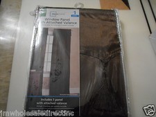 New Window Curtains/drape/panels/treatment w Valance w Tassel 40" W X 84" L