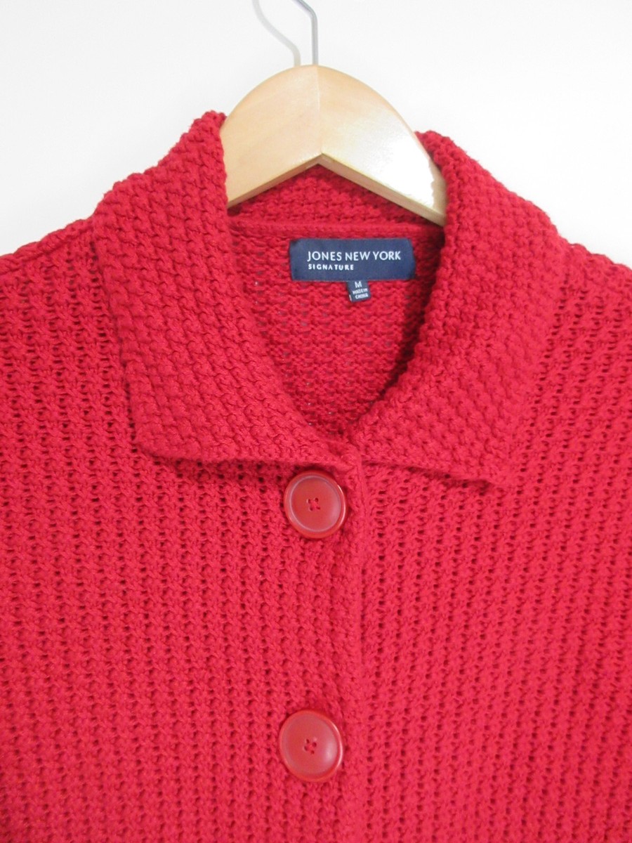 ウ*ー様 【A.PRESSE】Cotton Knit Cardigan RED ウ*ー様 【A.PRESSE】Cotton Knit Cardigan RED