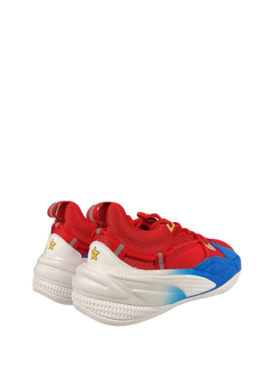 Puma RS Dreamer Super Mario J Big Kids Basketball Shoe Red