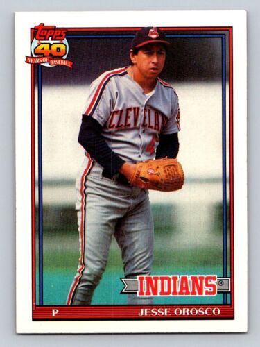 1991 TOPPS BASEBALL CARDS - ROOKIE - MVP - HOF - COMPLETE YOUR SET-TTM #299-#600 - Bild 80 von 501
