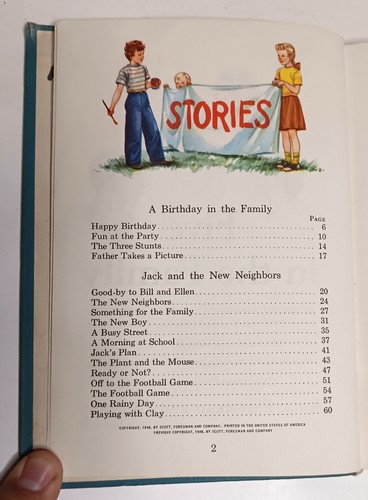 Five in the Family reader, HC 1948, illus. Mariam Story Hurford, good condition - Picture 5 of 5