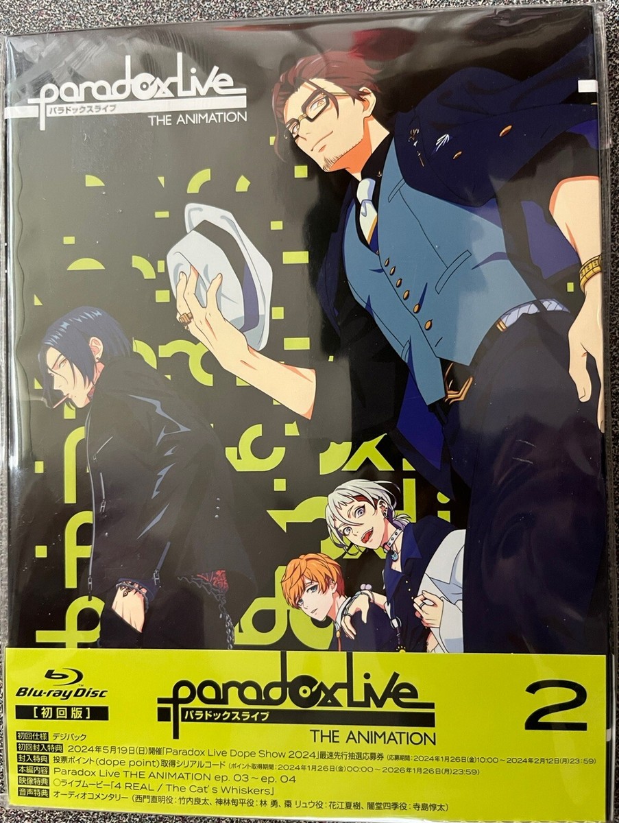 Paradox Live  Show-2022　Blu-ray PARADOX LIVE THE ANIMATION 2 Blu-Ray Live Dope Show New Anim, New