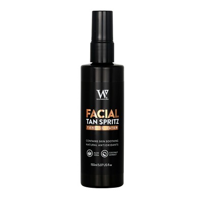 Face Self Tanning Water Aloe Vera 150ml - Self Tan Face Mist, Vegan Face Tan 