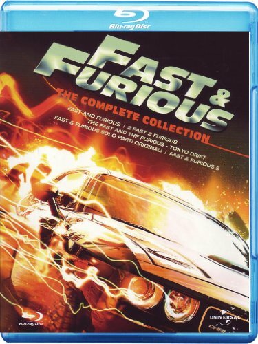 Fast & Furious 1-5 Box Set Blu-ray Vin Diesel