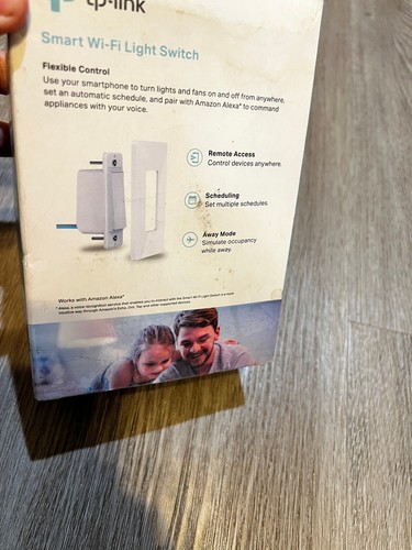 TP-LINK HS200 Smart WiFi Light Switch - Single Pole White New Sealed Box - Picture 4 of 5