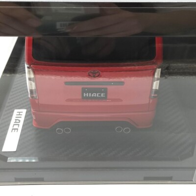 IGNITION MODEL 1/18 T・S・D WORKS HIACE BLACK/RED | eBay