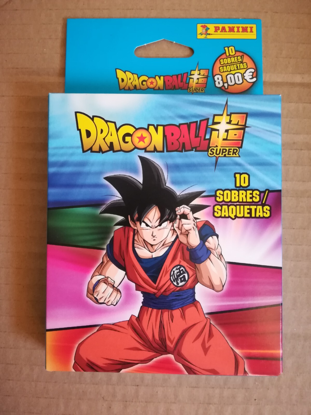 Lote 10 Sobres Cromos Dragon Ball Super Ultimate Warriors Panini Ecoblister